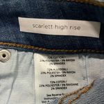 sts blue  Denim Jeans 24 Scarlett Kick Flare High Rise Distressed Raw Hem 2-tone Photo 7