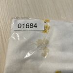 Lucky Brand Womens White Yellow Floral Sweater S Boho Festival Hippie Photo 9