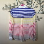 Vince Camuto ❤️ Striped Button Up Collared Shirt Sz S EUC CLEARANCE Photo 2