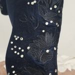 Jessica London  embroidered rhinestone Jeans Photo 2