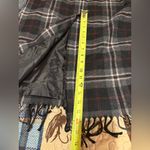 Worthington wool blend plaid maxi skirt with fringe women’s 10 NWT Photo 8