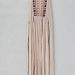 Taylor & Sage Womens Dress Small Fair Isle Halter Open Back Maxi Summer Flowy Photo 0