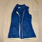 Lululemon  What The Fluff Reversible Down‎ Vest. Royal Blue/Cream. Size 4 Photo 0