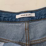 PacSun  medium/light  Ultra High Rise Vintage Distressed Denim Shorts Size 28 Photo 4