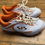 Boombah  Molded Cleats Orange White Womens‎ 9.5 Photo 2