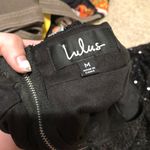 Lulus Black sequence mini skirt never worn  Photo 4