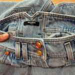 Balmain High-Waisted Blue Jeans PaperBag Photo 5