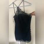 Free People NWT Intimately  Sexy Black Slip Dress Size Fits Medium Tagged Large Photo 4