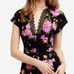 Free People  Alora Floral button down mini dress Photo 1