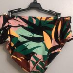 XL Allure By Img Floral High Waist Bikini Bottom Sz 12/14 Photo 4