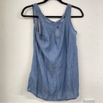 The North Face Chambray Sleeveless Blouse Womens S Tank Top Photo 1