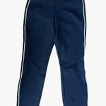 Spanx Ankle Piped Skinny Perfect Ponte Pants Black White Size Small Photo 1