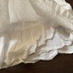 J.Crew  white swiss dot strapless cotton mini dress size 6 Photo 4