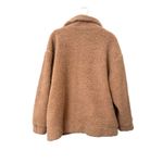 I am gia I.AM.GIA Pixie Teddy Oversized Coat Tan Medium Photo 3