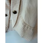 Ralph Lauren  Long Sleeve Button Front Cardigan Sweater Cream Women's Size XL Photo 4