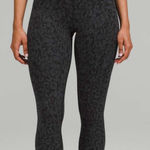 Lululemon  Align High-Rise Crop Intertwined Camo Deep Coal Multi size 4 Photo 0