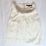 French Connection Ultra High Rise Bow Midi Skirt - White - 0 Photo 5