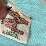 Vintage Horse Graphic Long Sleeve Crew Neck Pullover Sweatshirt Blue Size L Photo 3