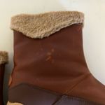 Chacos Chaco Brown Faux Fur Waterproof Leather Borealis Mid Boots Photo 90