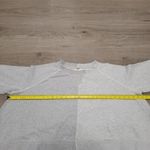 Free People  Rework It Reverse It Oversized Sweatshirt Distressed Grey size XS Photo 10