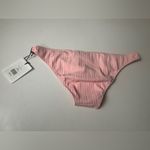 ONIA  Women’s Ribbed Bikini Bottom Tahiti Pink NWT Size Large Photo 4