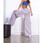 Revice Denim - The Maverick / Titanium Sky Parachute Pants in Gray Photo 5