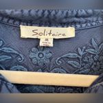 Solitaire Women's Blue Embroidered Top.
New without tags! Photo 1