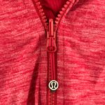 Lululemon  In Flux Cranberry Heathered Red Reversible Full Zip Jacket Size 8 Photo 4