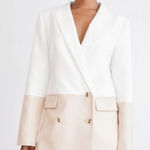 Something Navy  Color Block Blazer‎ NWT size large Photo 0
