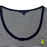 Ralph Lauren Womens Short Sleeve Striped TShirt L Scoop Neck Pony Preppy Cotton Photo 2