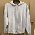 Light Blue Aesthetic Hoodie Size L Photo 0