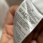 Banana Republic  White Ruched Sleeve Blazer Open Front Linen Blend Size M Photo 4