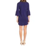 Lilly Pulitzer Del Lago Bell Sleeve Tunic - Blue - Large Photo 7