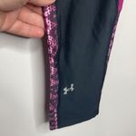 Under Armour compression capris purple snake skin print size small Photo 1