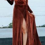 Baltic Born  Velvet Wrap Dress Photo 0