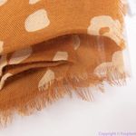 Madewell NEW  Brushed Leopard Scarf,‎ color: warm coffee Photo 5
