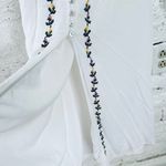 Forever 21 Floral Embroidered Maxi Dress Size M White Photo 5