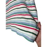 ZARA  Striped‎ Jacquard Knit Button Front Shirt Size Medium Photo 5