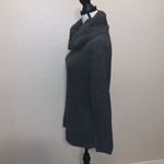 Active USA grey knit crochet cowl neck sweater Photo 3