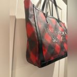 Victoria's Secret  Bold Red and Black Tote‎ Bag Photo 4