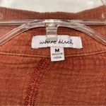 White Birch  Rust Button Down Top Women’s Medium Photo 5