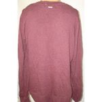 NWT New Womens Prana Sweater XL Ansleigh Soft Organic Cotton Casual Red Slit Photo 2