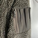 Urban Outfitters  BDG Teddy Bomber Jacket in Olive Green Photo 2