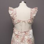 Munthe. Hives Silk Blend Floral Dress. Pink Size 8 Photo 3