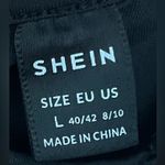 SheIn - Black Long Sleeve Bodysuit Size L Photo 2