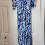 Baltic Born NWT Blue Floral Wide Leg Jumpsuit Photo 4