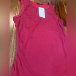 BTFBM Sleeveless Midi Tank Dress Red Size M Photo 2
