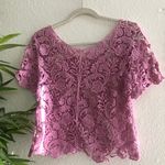 Pink fairycore lace top blouse girly aesthetic. Size S/M Size M Photo 1
