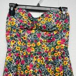 Twenty One  Floral Chic Coquette Beach Romantic Coastalgirl Mini Dress Size Small Photo 3