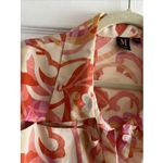 Milano Woman 2X Silky Satin Button Front top Pink Size XXL Photo 2